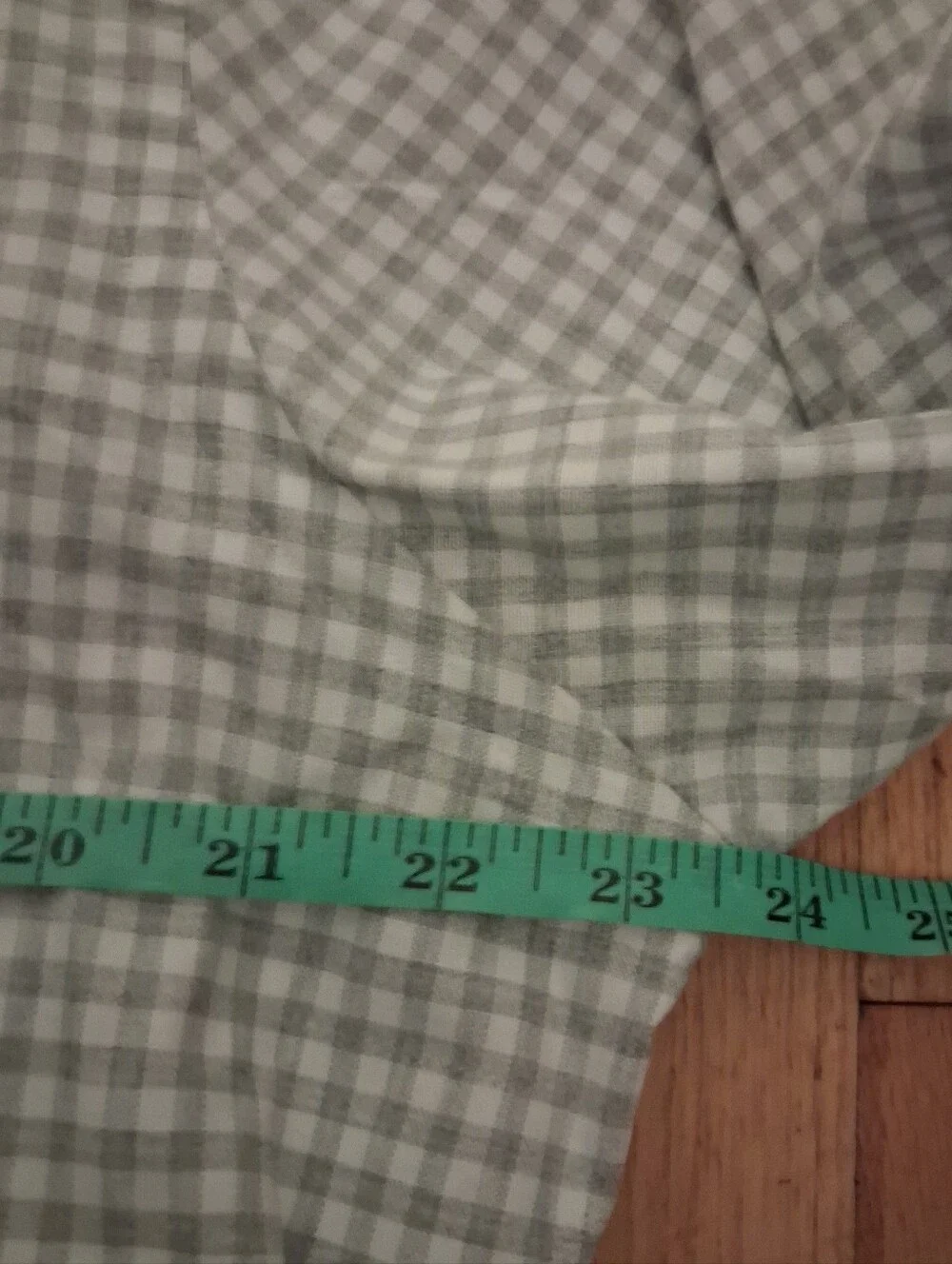 Polo Ralph Lauren Shirt Mens XL Grey Gingham Slim Fit Button Oxford Flesh Pony